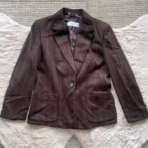 MaxMara Wool Angora Blazer